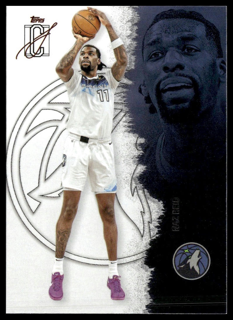 Naz Reid #46 2025-26 Topps Signature Class Minnesota Timberwolves