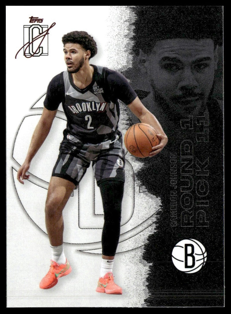 Cameron Johnson #29 2025-26 Topps Signature Class Brooklyn Nets