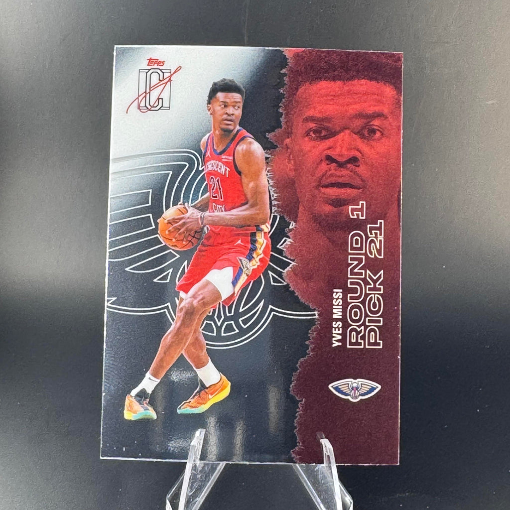 Yves Missi #44 2025-26 Topps Signature Class New Orleans Pelicans