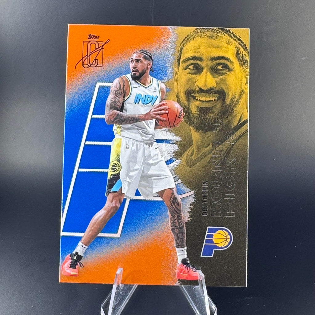 Obi Toppin #33 Blue & Orange 2025-26 Topps Signature Class Indiana Pacers