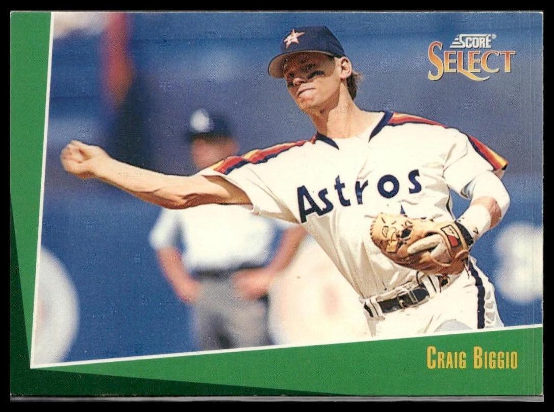 Craig Biggio #25 1993 Select Houston Astros