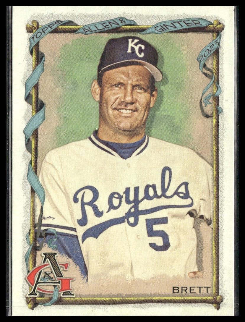 George Brett #79 2023 Topps Allen & Ginter Kansas City Royals