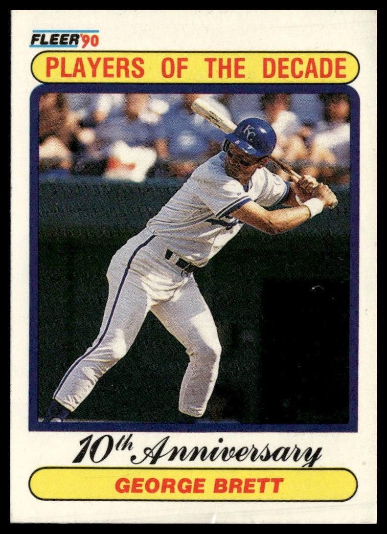 George Brett #621 1990 Fleer Canadian Kansas City Royals