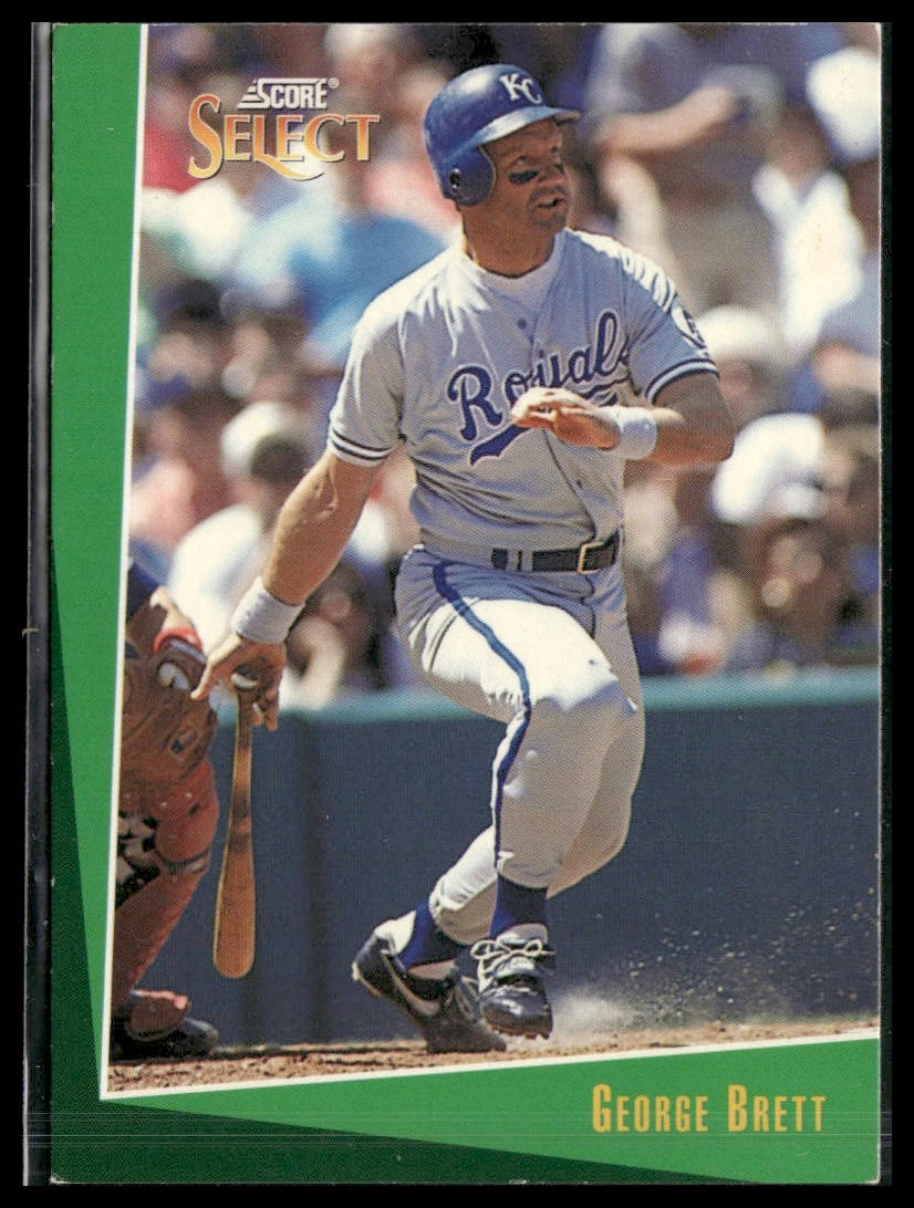 George Brett #78 1993 Select Kansas City Royals