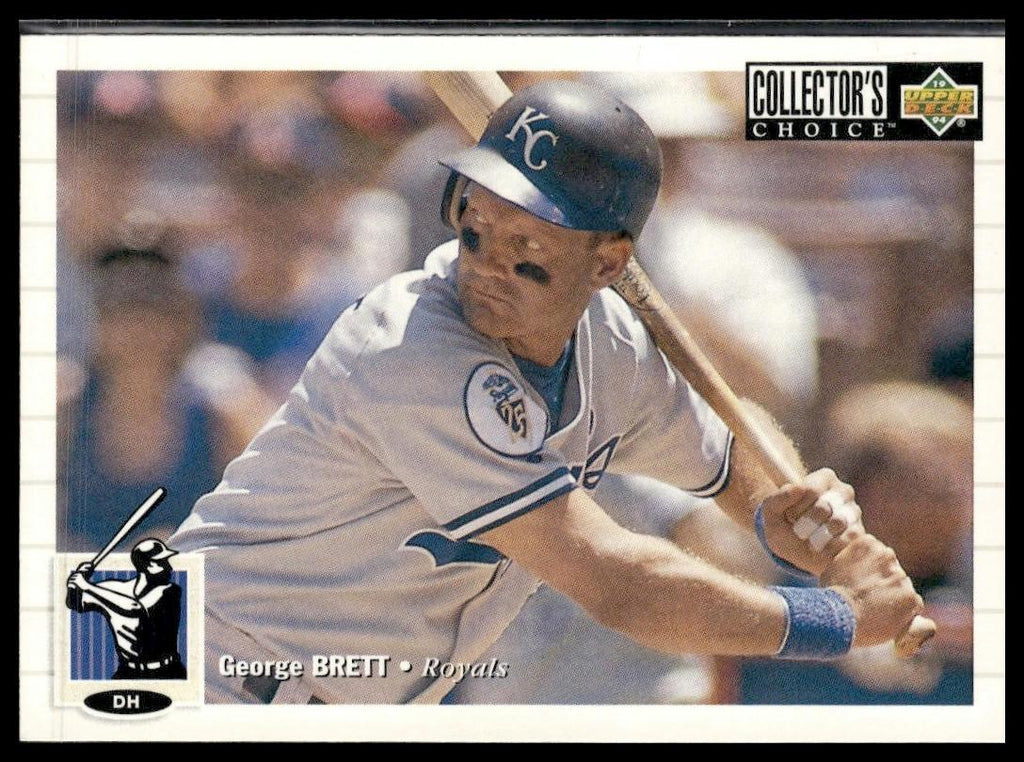 George Brett #65 1994 Collector's Choice Kansas City Royals