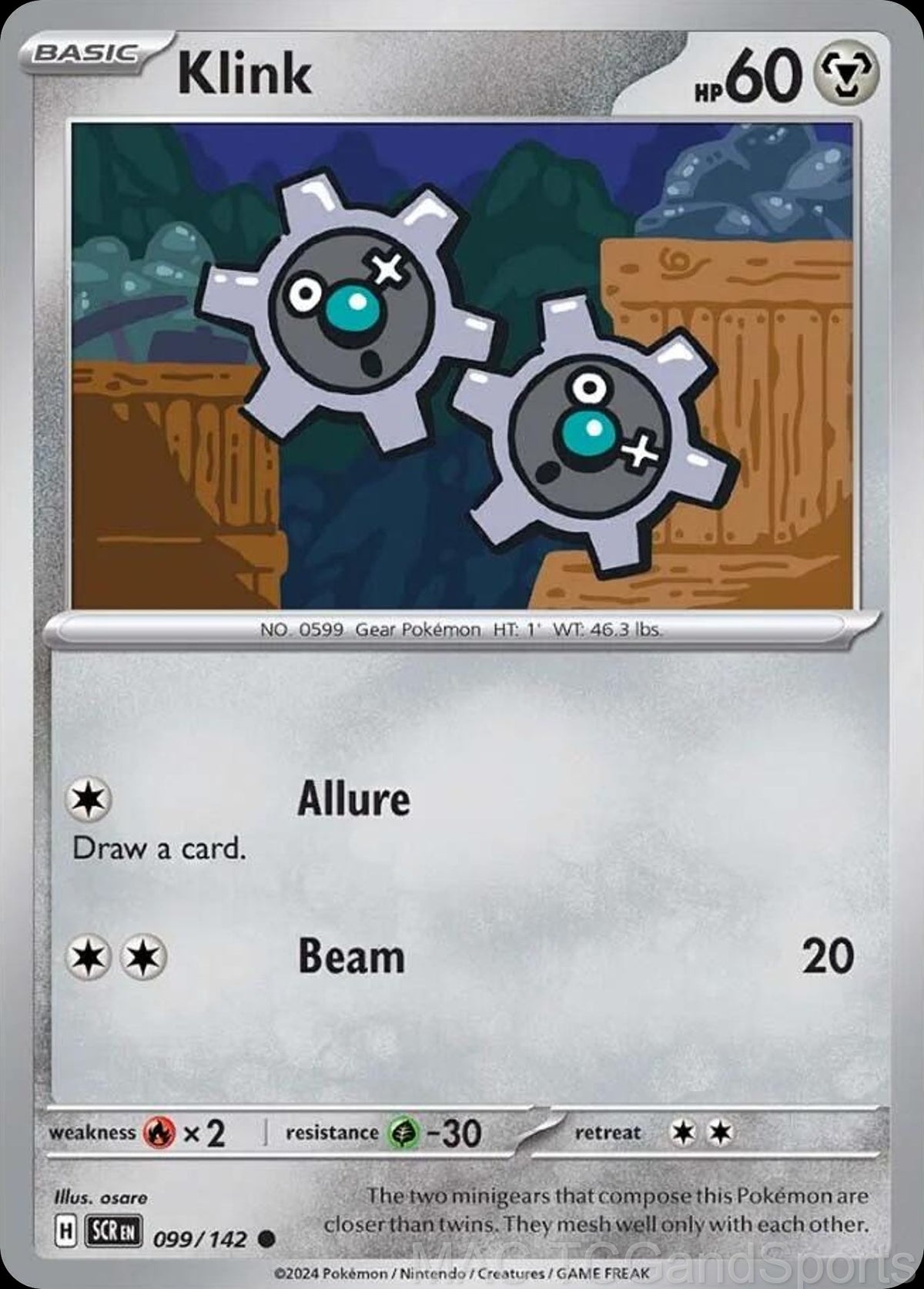 Klink 099/142 Reverse Holo