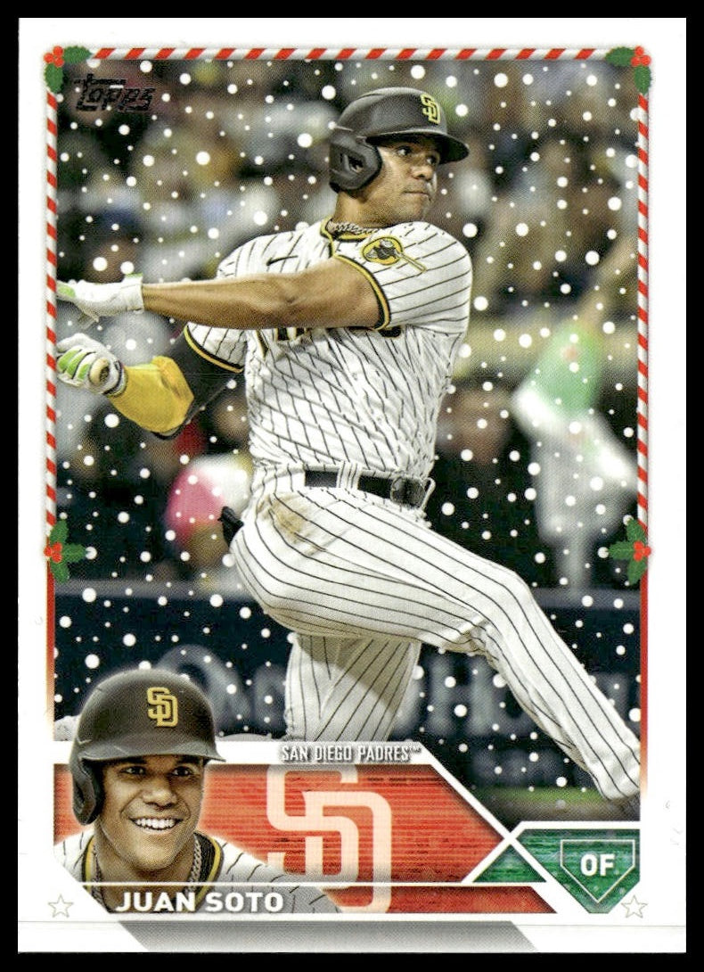 Juan Soto #H199 2023 Topps Holiday San Diego Padres