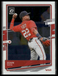 Juan Soto #161 2020 Donruss Optic Washington Nationals