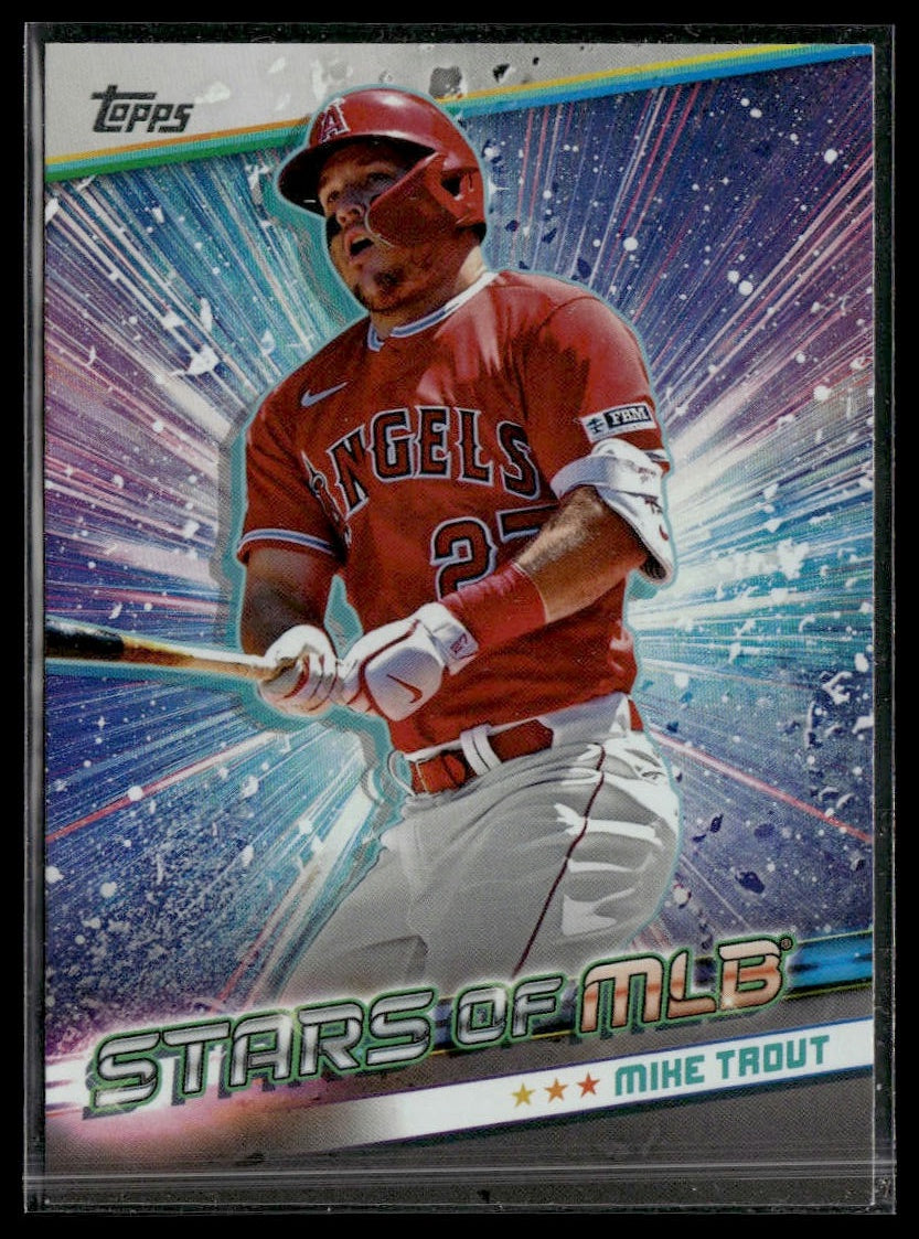 Mike Trout #SMLB-2 Stars of MLB 2024 Topps Los Angeles Angels