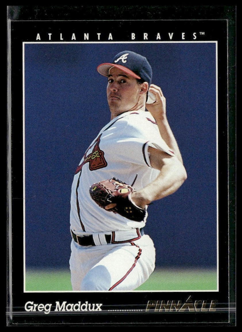 Greg Maddux #517 1993 Pinnacle Atlanta Braves