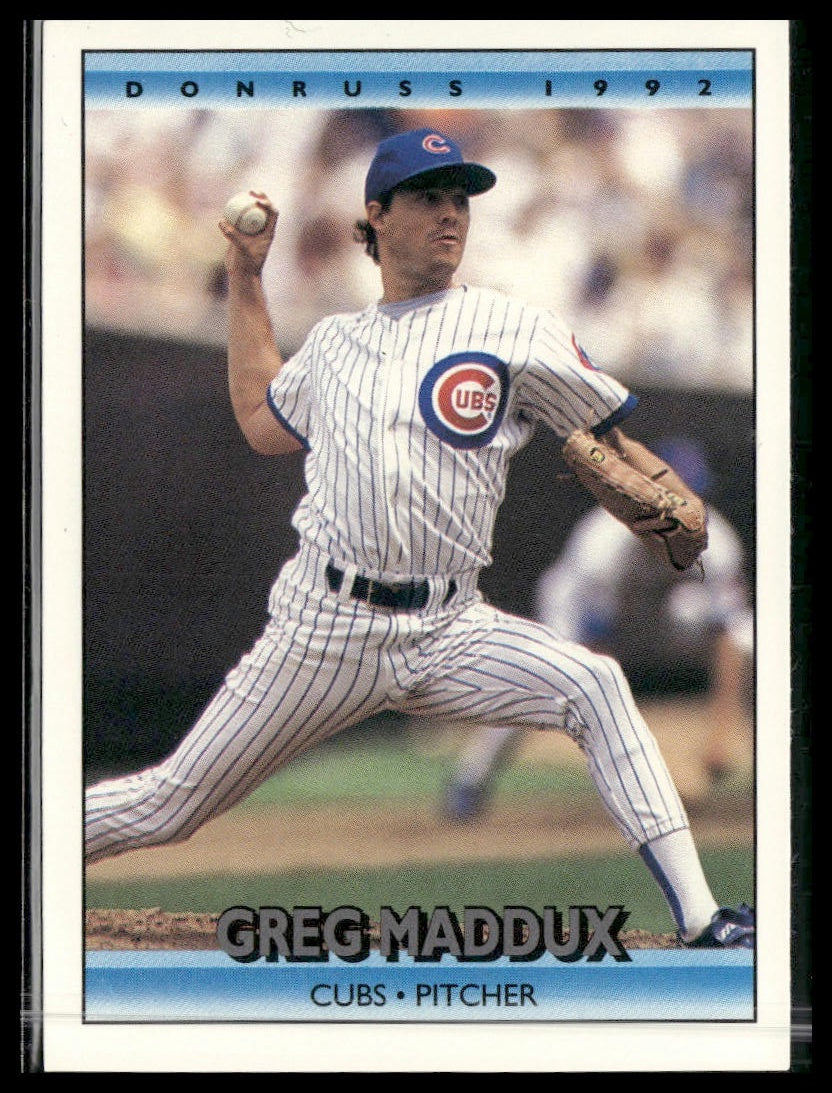 Greg Maddux #520 1992 Donruss Chicago Cubs