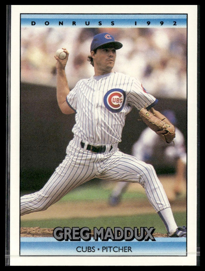 Greg Maddux #520 1992 Donruss Chicago Cubs