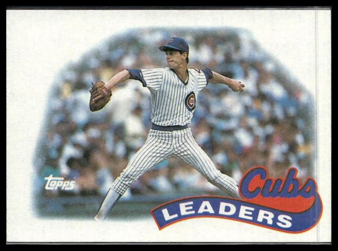 Cubs Leaders #549 1989 Topps Chicago Cubs