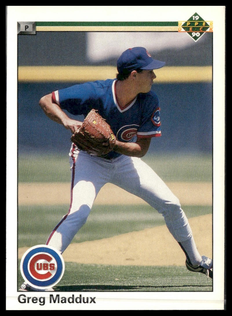 Greg Maddux #213 1990 Upper Deck Chicago Cubs
