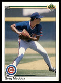 Greg Maddux #213 1990 Upper Deck Chicago Cubs