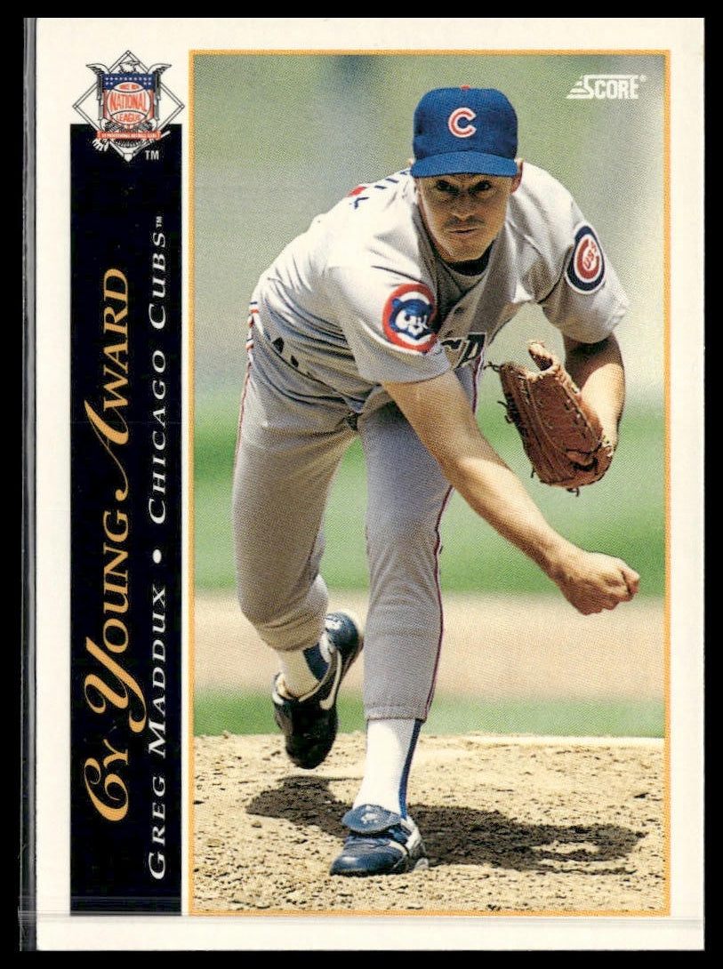 Greg Maddux #484 1993 Score Chicago Cubs