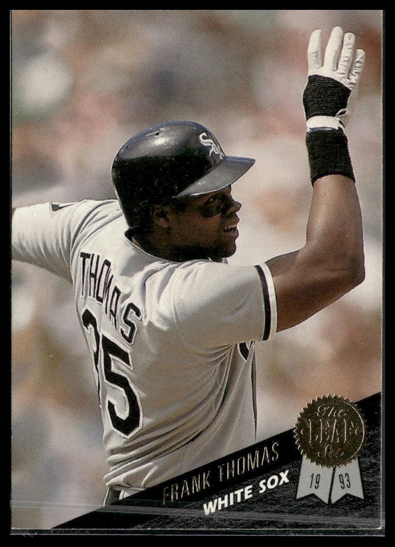 Frank Thomas #195 1993 Leaf Chicago White Sox