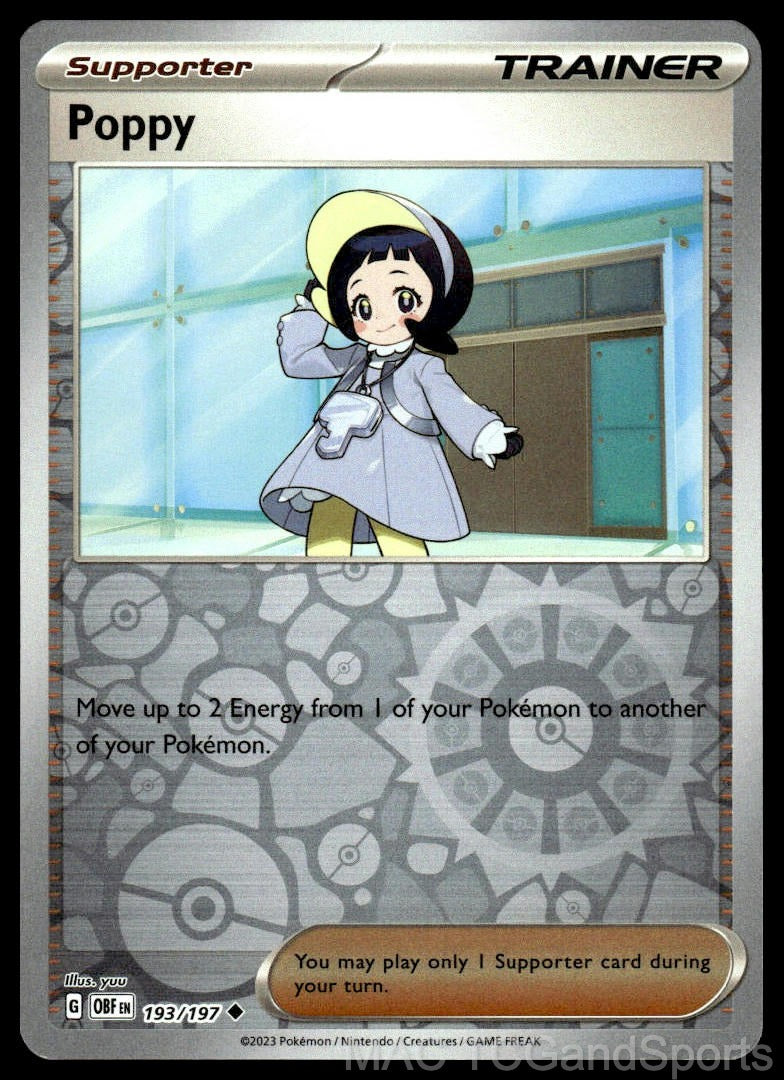 Poppy 193/197 Reverse Holo