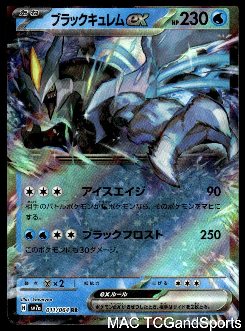 Black Kyurem EX 011/064 Holo Paradise Dragona Pokemon TCG Japanese NM