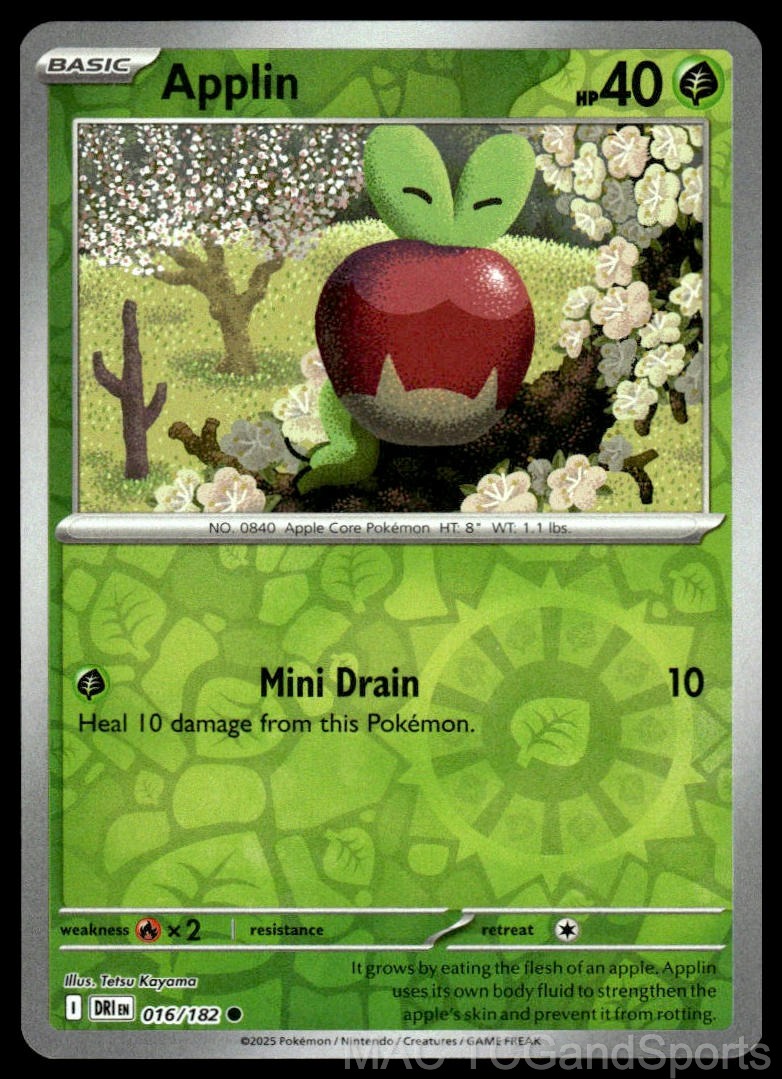 Applin 016/182 Reverse Holo