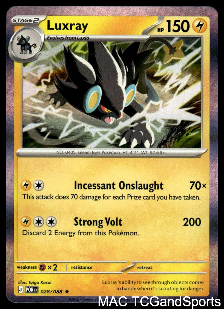 Luxray 028/088 Holo