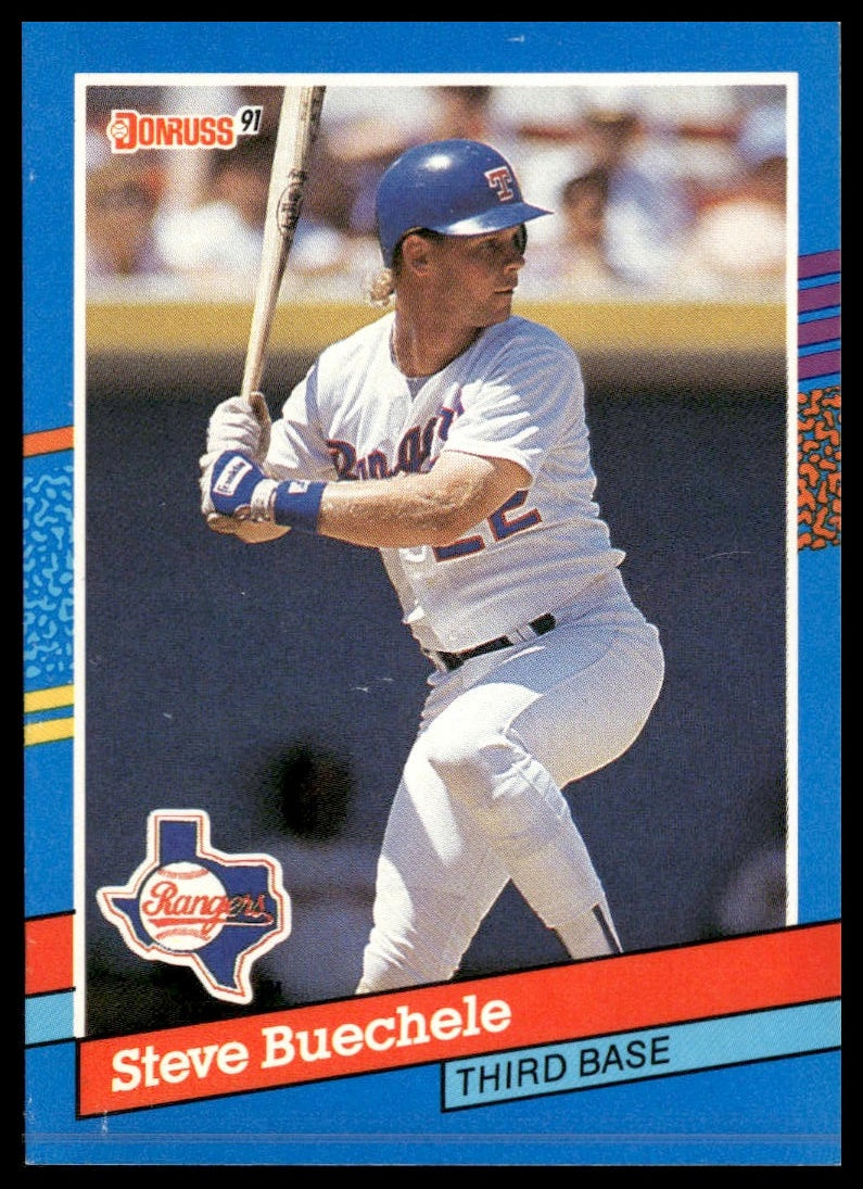 Steve Buechele #357 1991 Donruss Texas Rangers