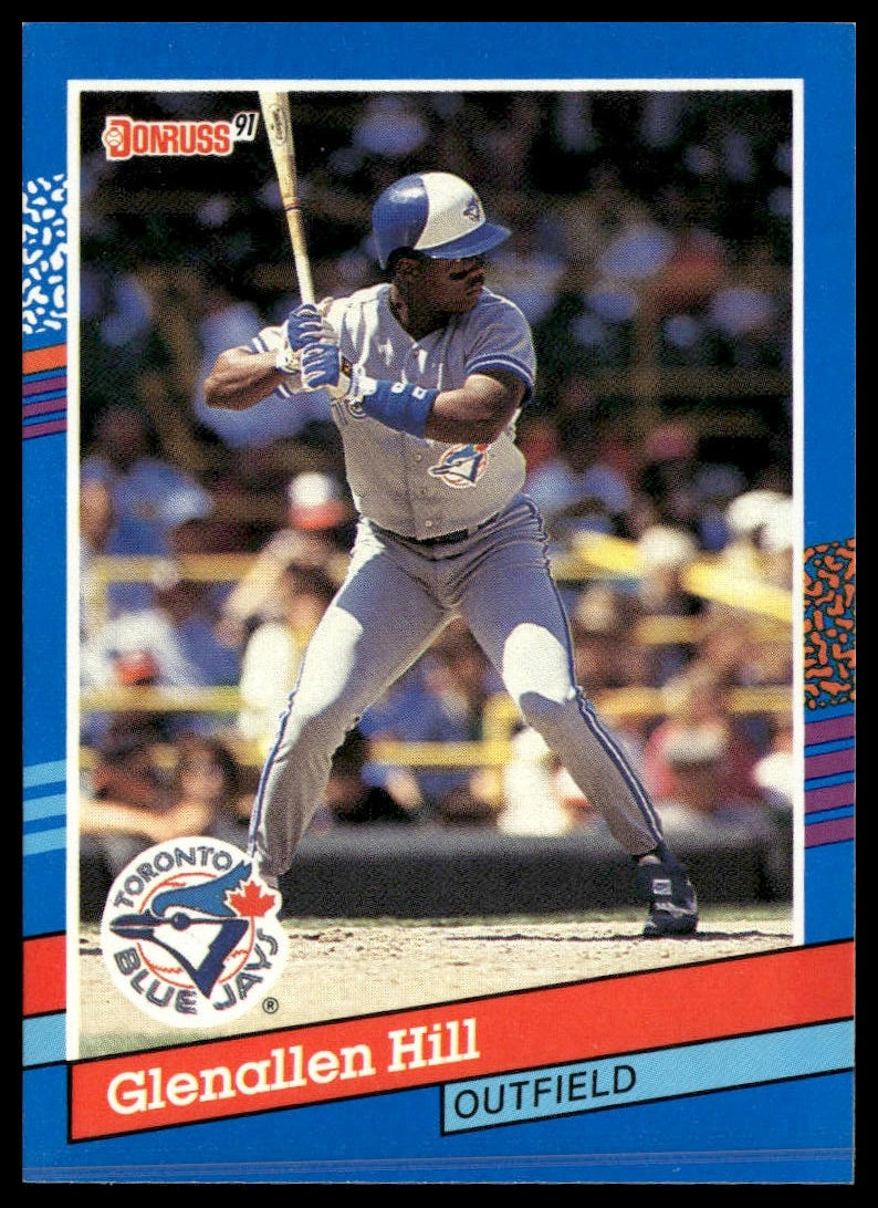Glenallen Hill #380 1991 Donruss Toronto Blue Jays