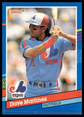 Dave Martinez #237 1991 Donruss Montreal Expos
