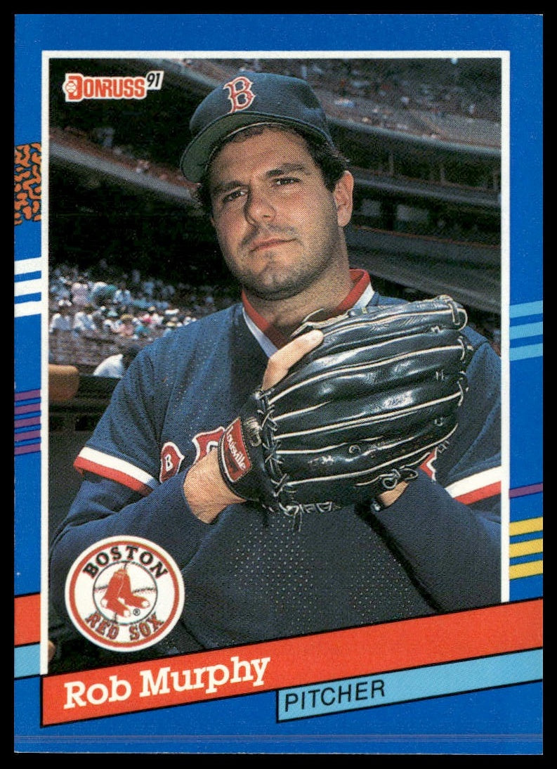 Rob Murphy #250 1991 Donruss Boston Red Sox