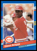 Glenn Braggs #253 1991 Donruss Cincinnati Reds