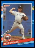 Mark Portugal #268 1991 Donruss Houston Astros