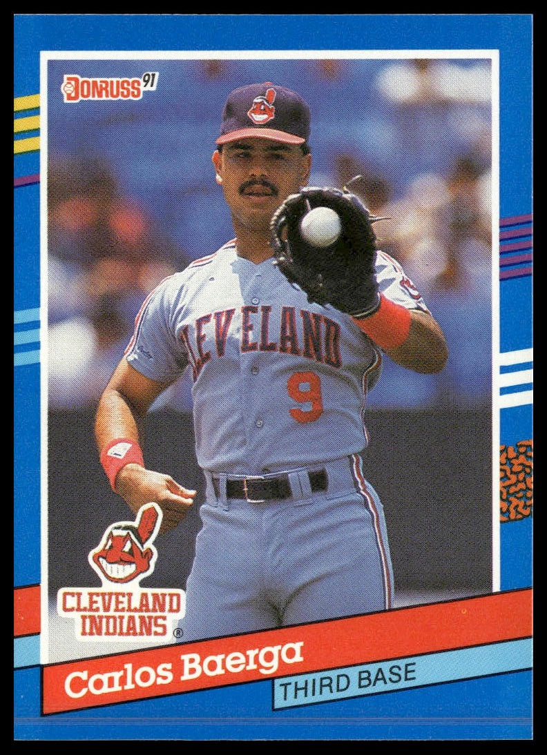 Carlos Baerga #274 1991 Donruss Cleveland Indians