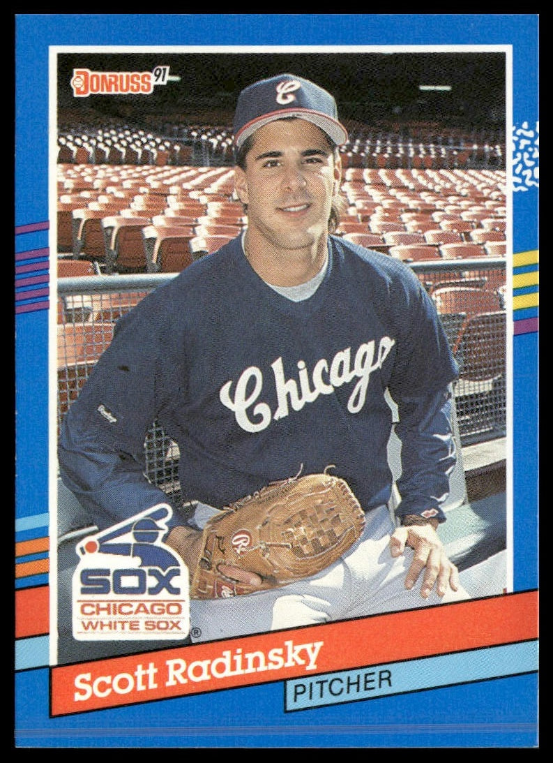 Scott Radinsky #332 1991 Donruss Chicago White Sox