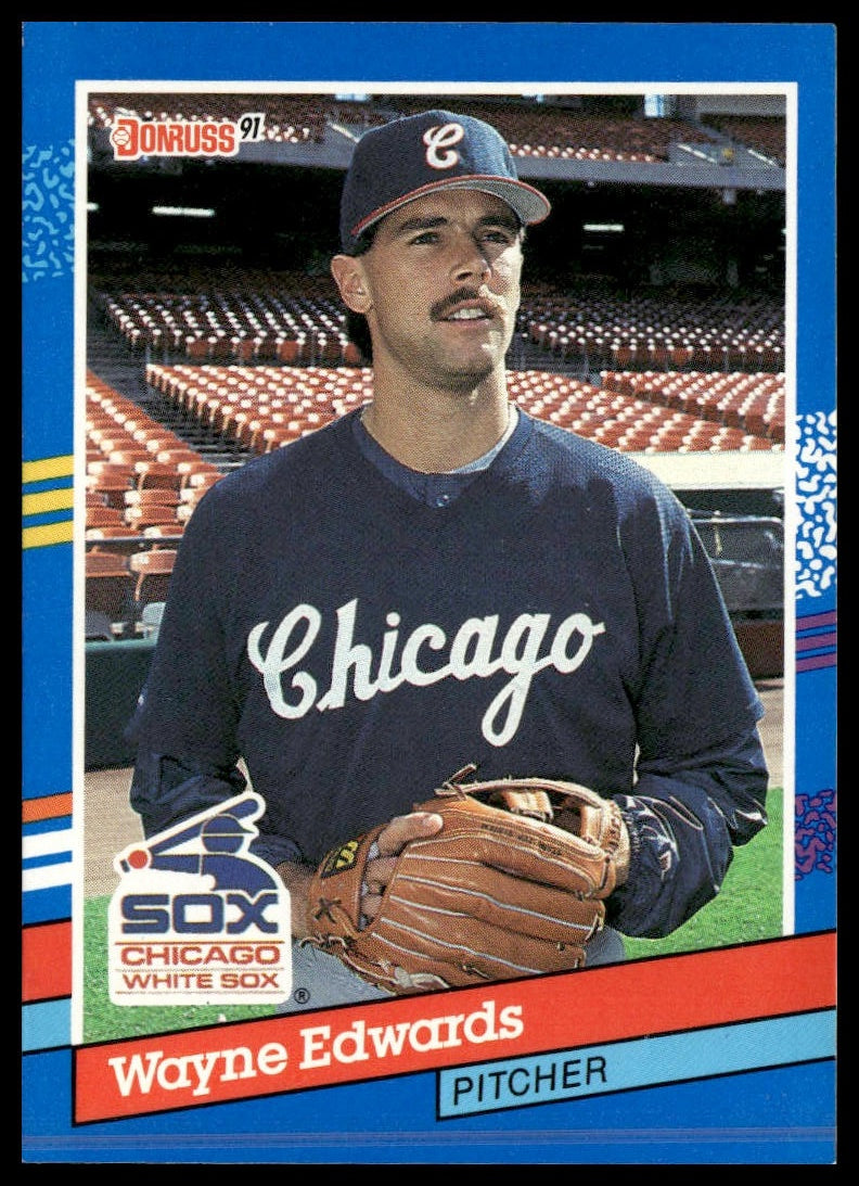 Wayne Edwards #327 1991 Donruss Chicago White Sox