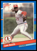 Lee Smith #169 1991 Donruss St. Louis Cardinals