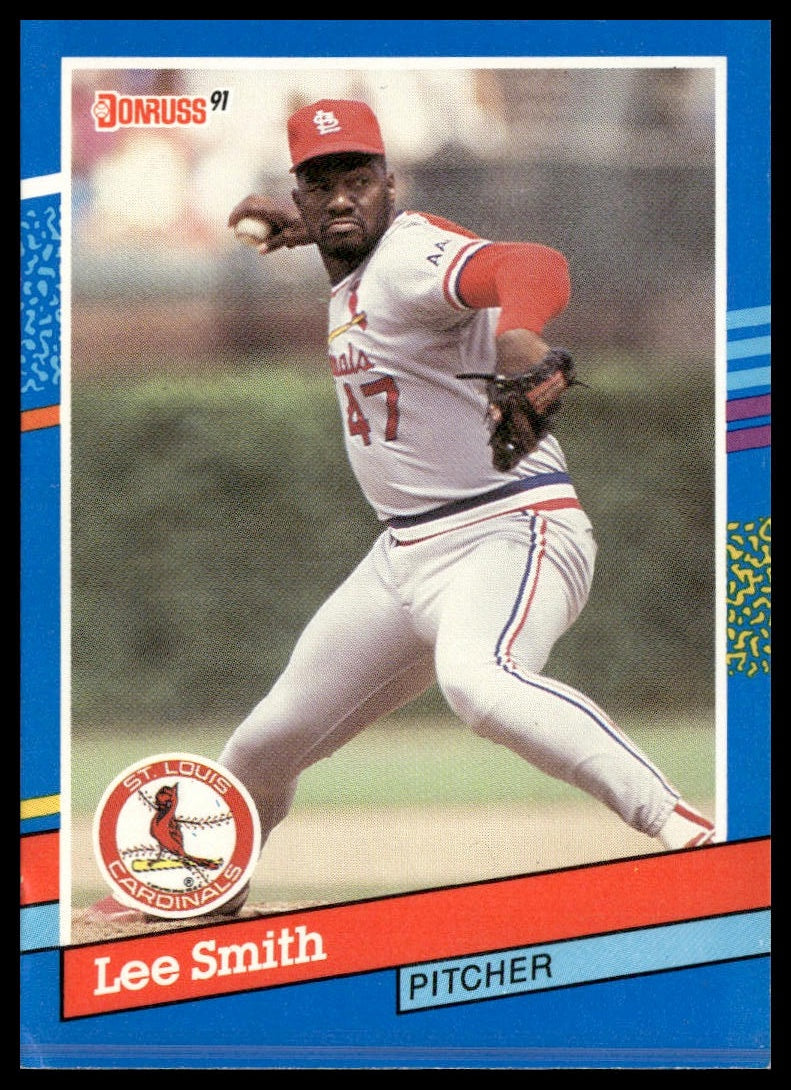 Lee Smith #169 1991 Donruss St. Louis Cardinals