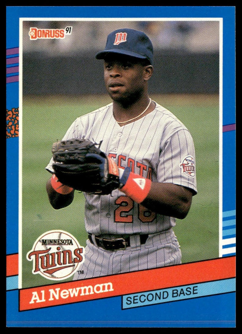 Al Newman #208 1991 Donruss Minnesota Twins