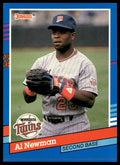 Al Newman #208 1991 Donruss Minnesota Twins