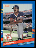 Luis Rivera #234 1991 Donruss Boston Red Sox