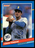 Omar Vizquel #231 1991 Donruss Seattle Mariners
