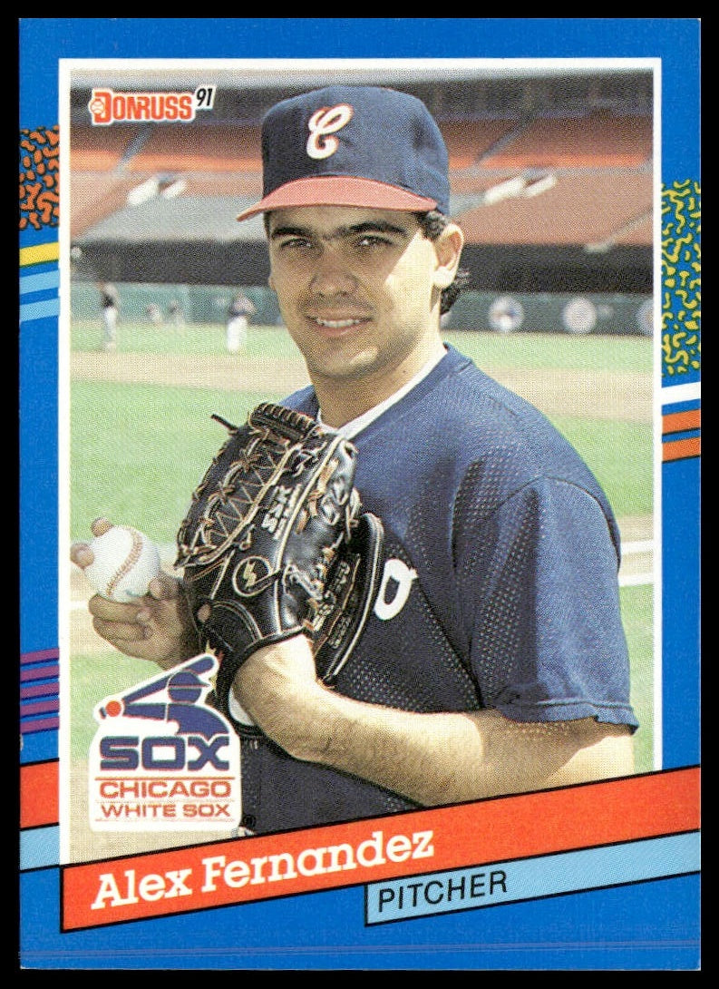 Alex Fernandez #59 1991 Donruss Chicago White Sox