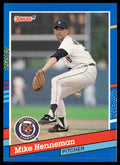 Mike Henneman #76 1991 Donruss Detroit Tigers