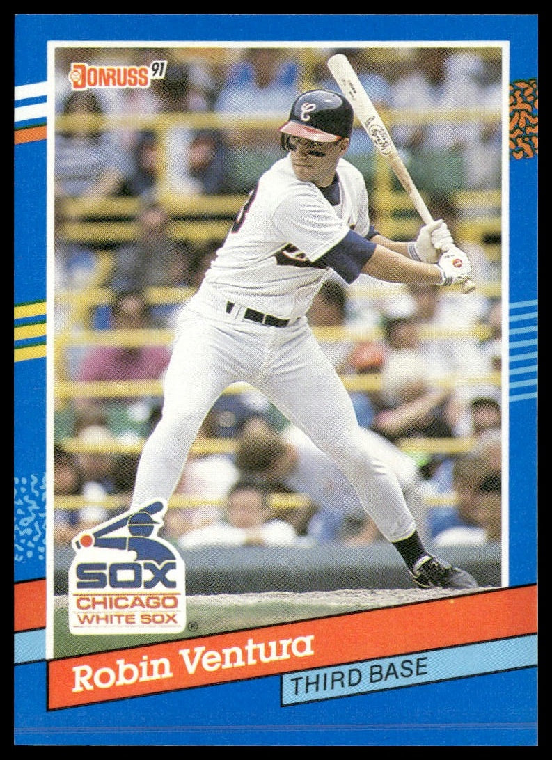 Robin Ventura #315 1991 Donruss Chicago White Sox