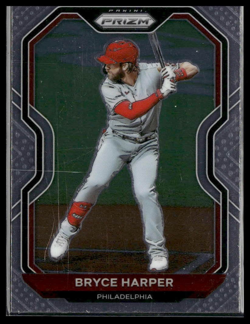 Bryce Harper #187 2021 Panini Prizm Philadelphia Phillies