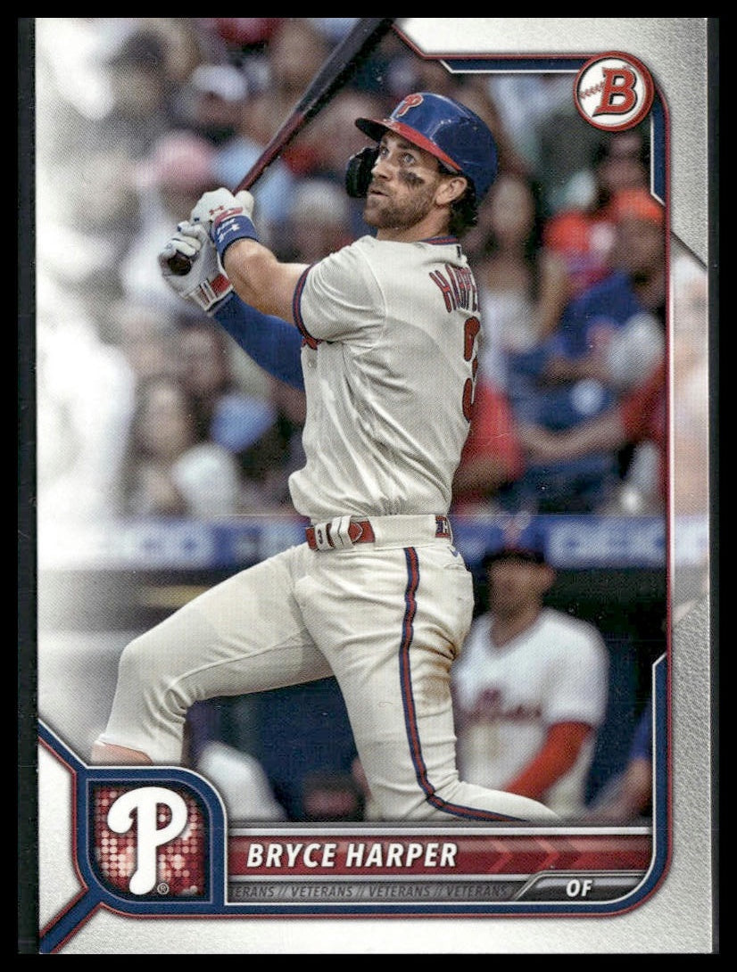 Bryce Harper #16 2022 Bowman Philadelphia Phillies