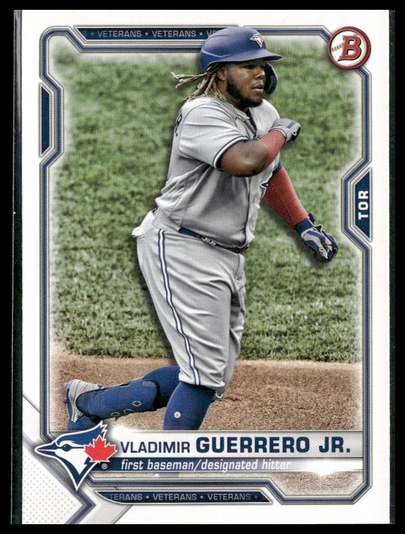 Vladimir Guerrero Jr. #73 2021 Bowman Toronto Blue Jays
