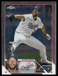 Clayton Kershaw #77 2023 Topps Chrome Los Angeles Dodgers