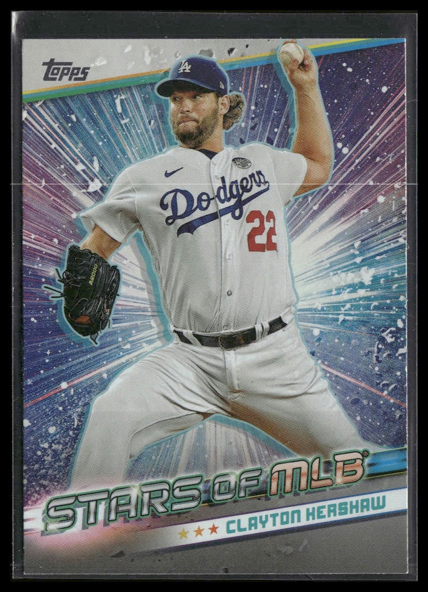 Clayton Kershaw #SMLB-37 Stars of MLB 2024 Topps Los Angeles Dodgers