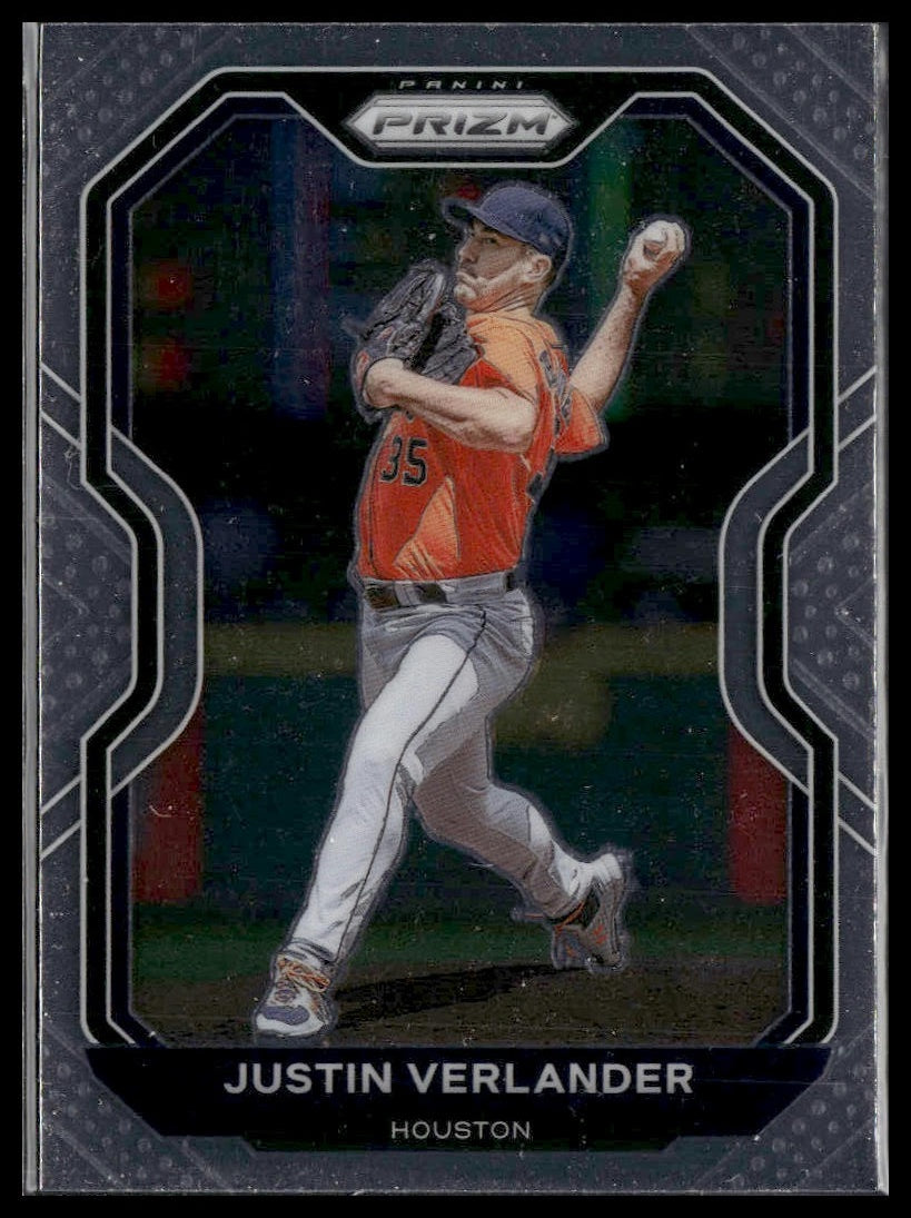 Justin Verlander #36 2021 Panini Prizm Houston Astros