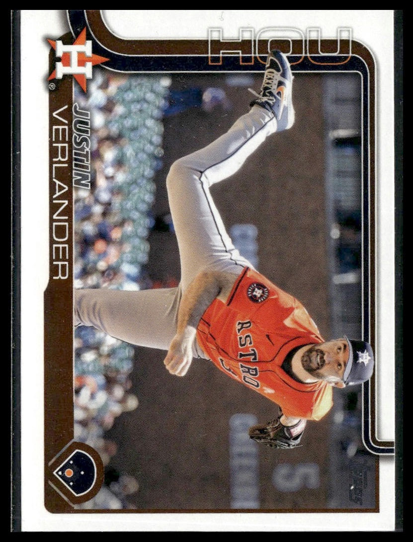 Justin Verlander #118 2025 Topps Houston Astros